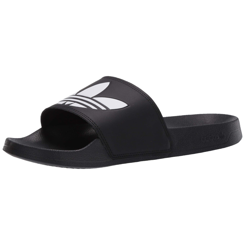 adidas Originals Men's Adilette Lite Slide  Core Black/White/Core Blac