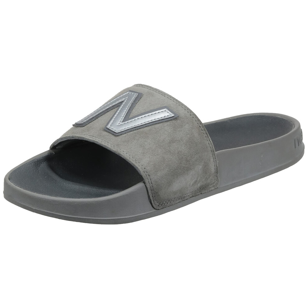 New Balance Men's 200 V1 Slide Sandal  Grey/White  7