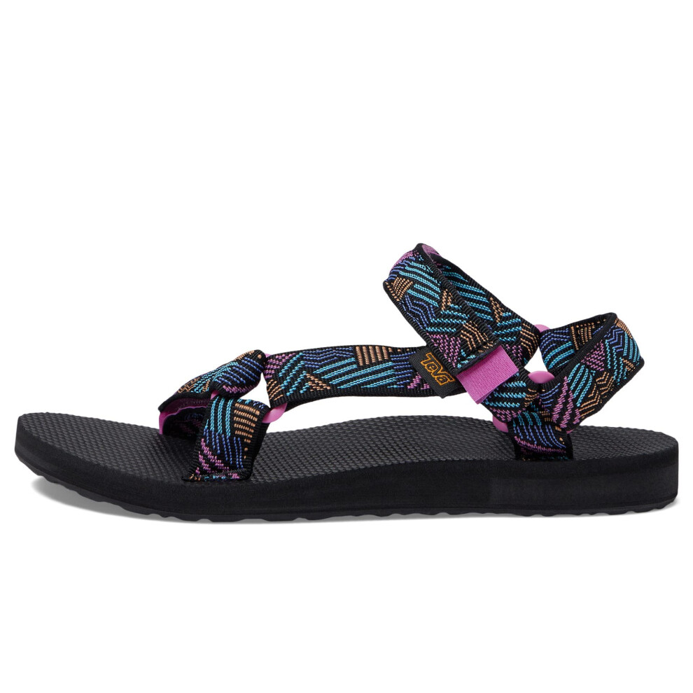 Teva Women's Original Universal Sandal  Borderless Black  6