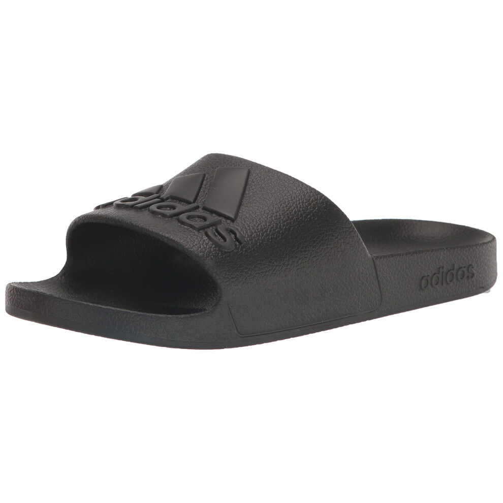 adidas Unisex Adilette Aqua Slide Sandal  Core Black/Core Black/Core B