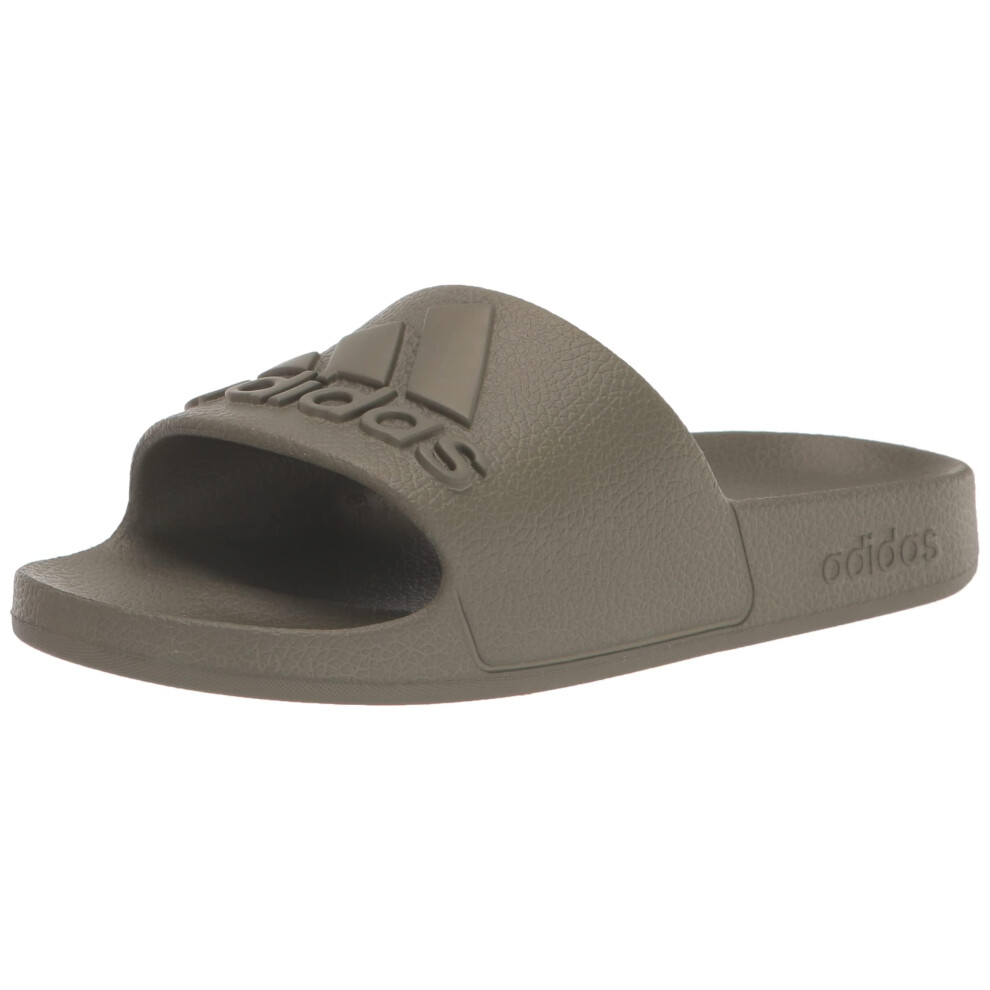 adidas unisex-adult Adilette Aqua Olive Strata/Olive Strata/Olive Stra