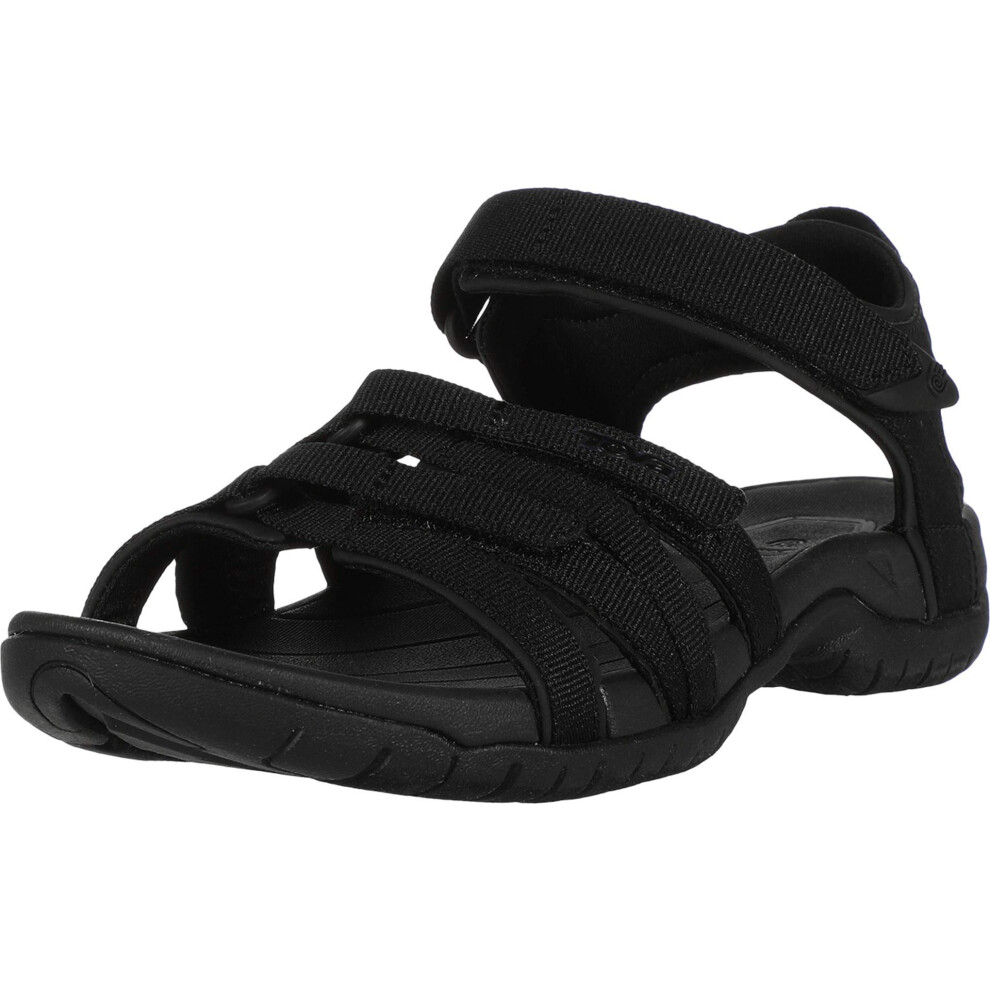 Teva Women's Tirra Sandal  Black/Black  7.5