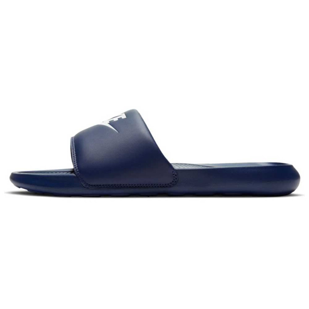 NIKE Men's Slipper  Midnight Navy White Midnight Navy  14