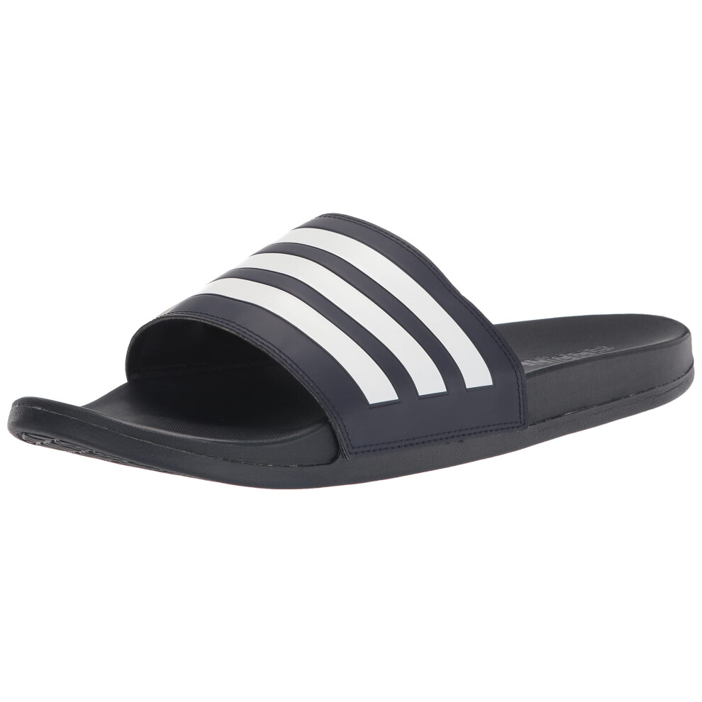 adidas Unisex Adilette Comfort Slides Sandal  Legend Ink/White/Legend