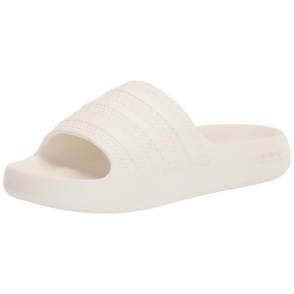 adidas Originals Women's Adilette Slide Sandal  Off White/Wonder White