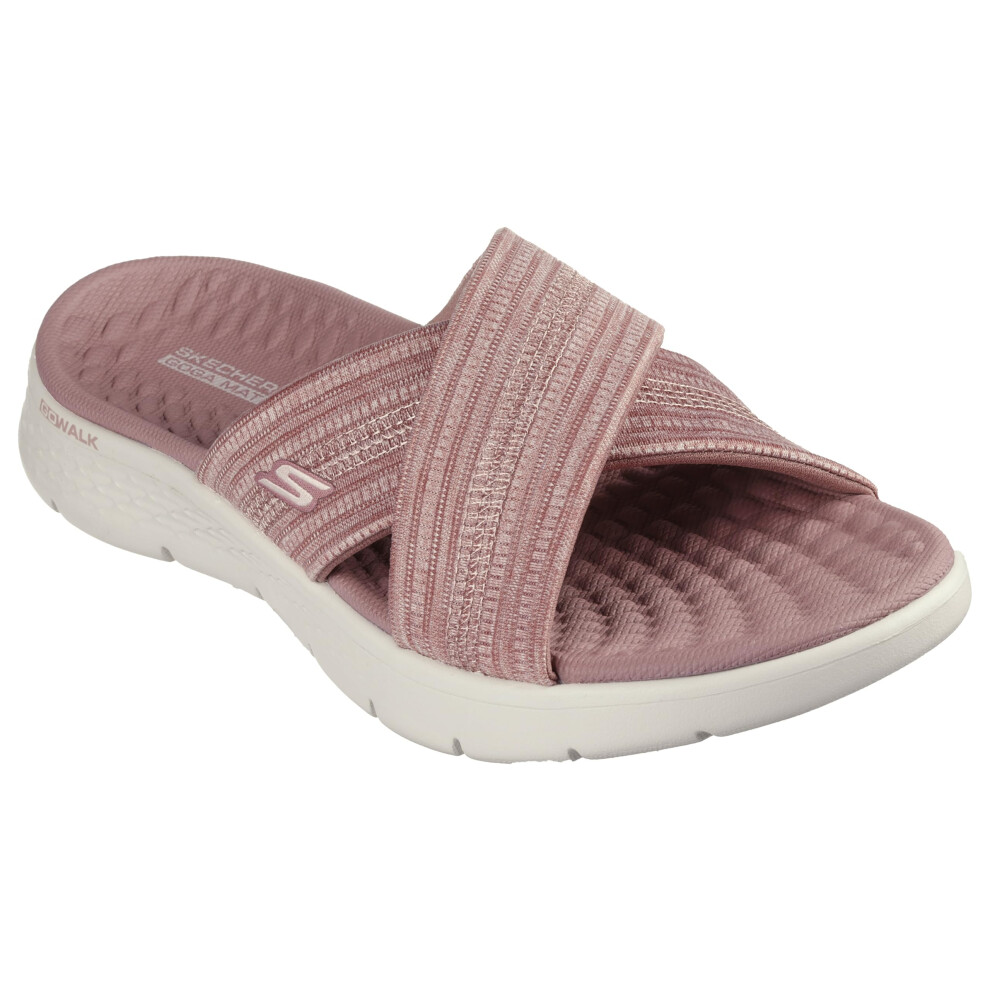 Skechers Women's Slide Sandal  Mauve  6