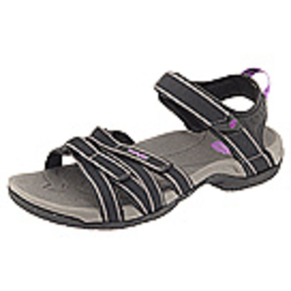 Teva Women's Tirra Sandal Black/Grey 6 M US