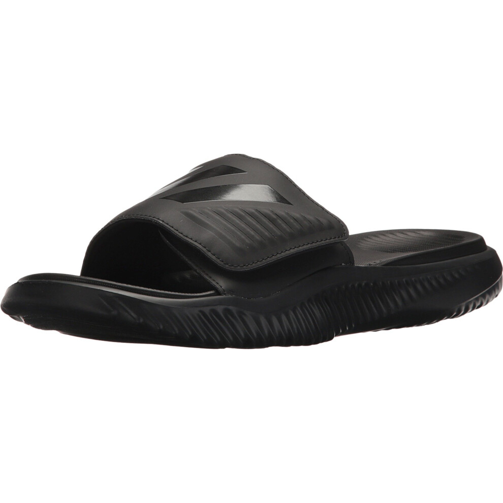 adidas Men's Alphabounce Slide Sport Sandal  Black/Black  7 M US