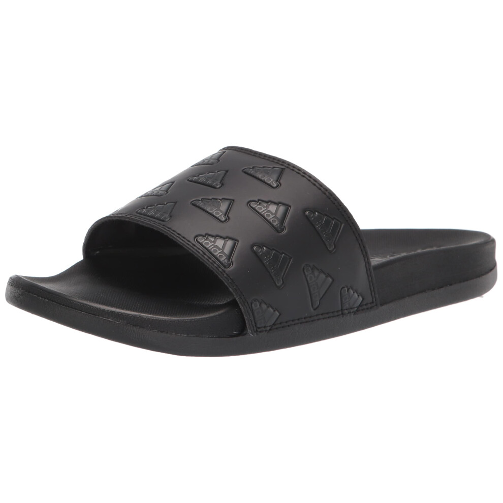 adidas Unisex Adilette Comfort Slide  Core Black/Carbon/Core Black  14