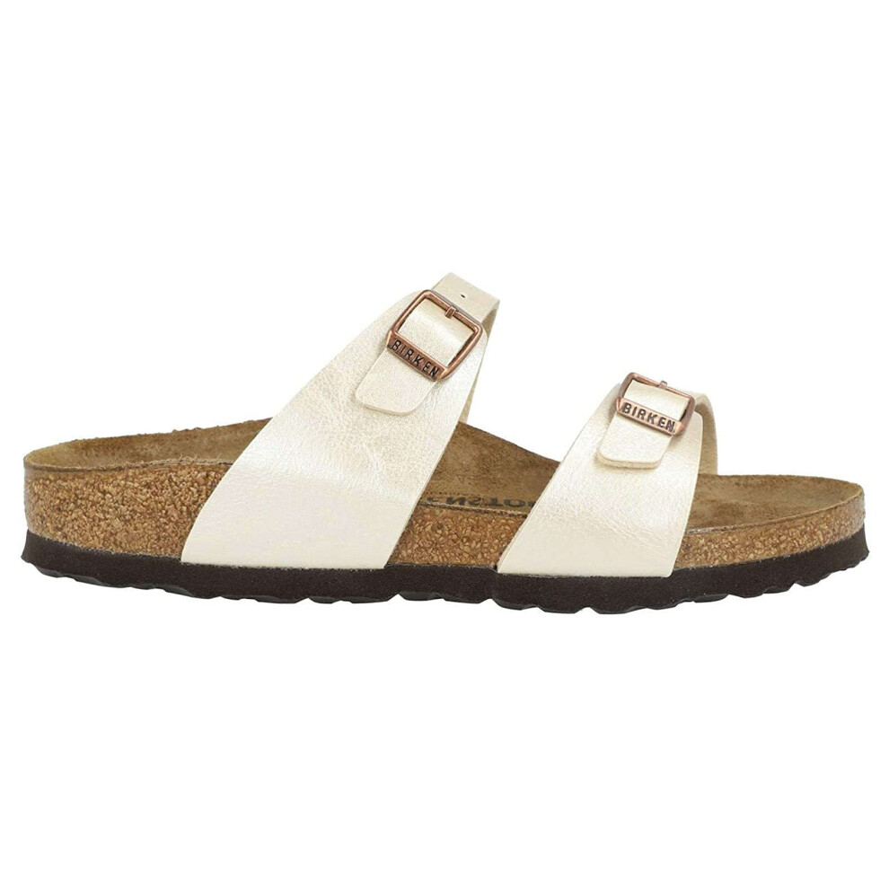 Birkenstock 1016170140 Sydney Grcfl PRL Wht Bf R 40