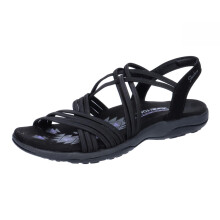 Skechers Reggae Slim - Sunnyside Black/Black 9 B (M)