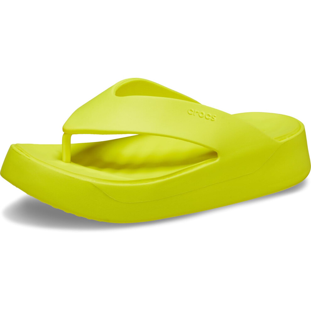 Crocs Getaway Platform Flip Flops  Wedge Sandals for Women  Acidity  N