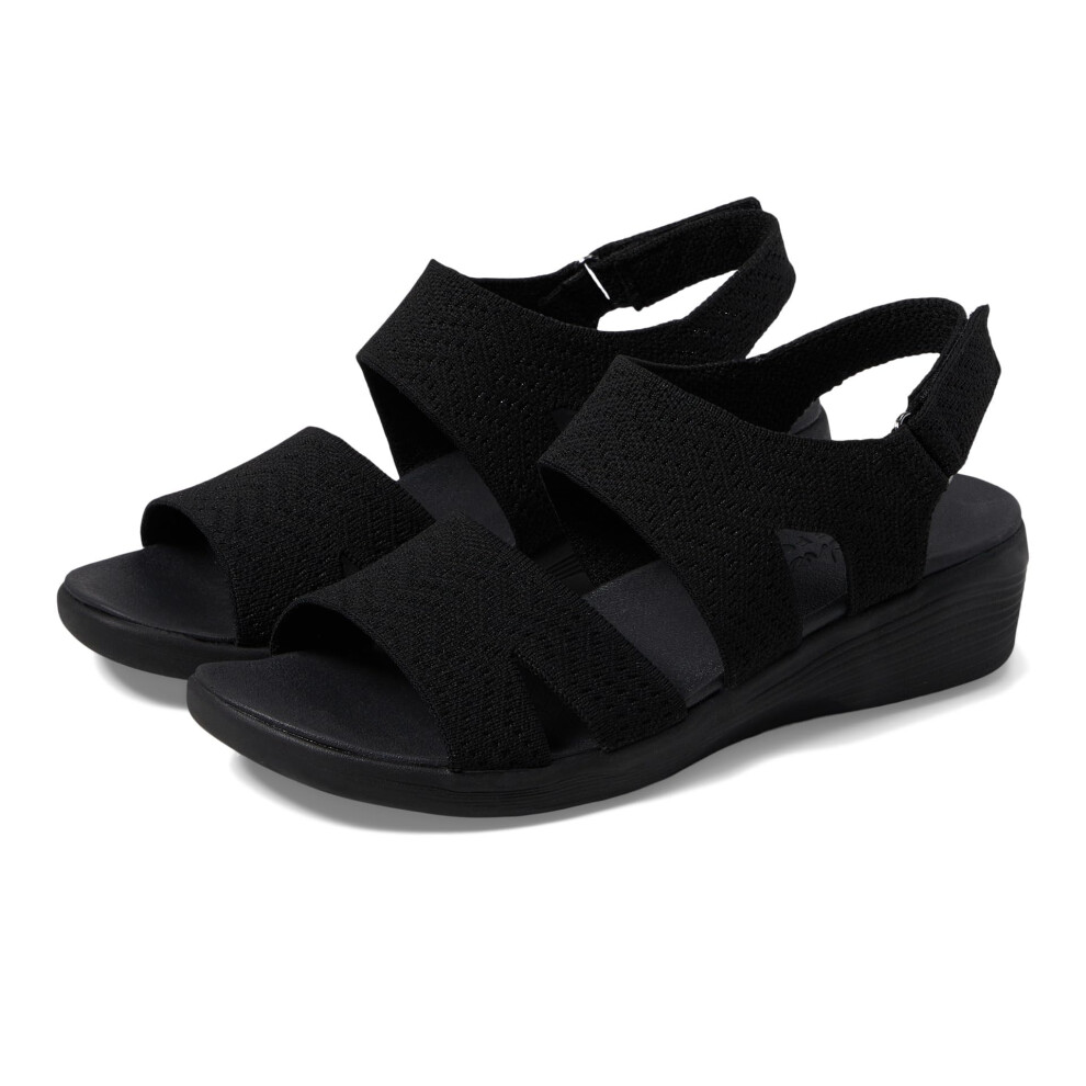 Skechers Women's Arya-Modern Muse Sandal  Black/Black  11