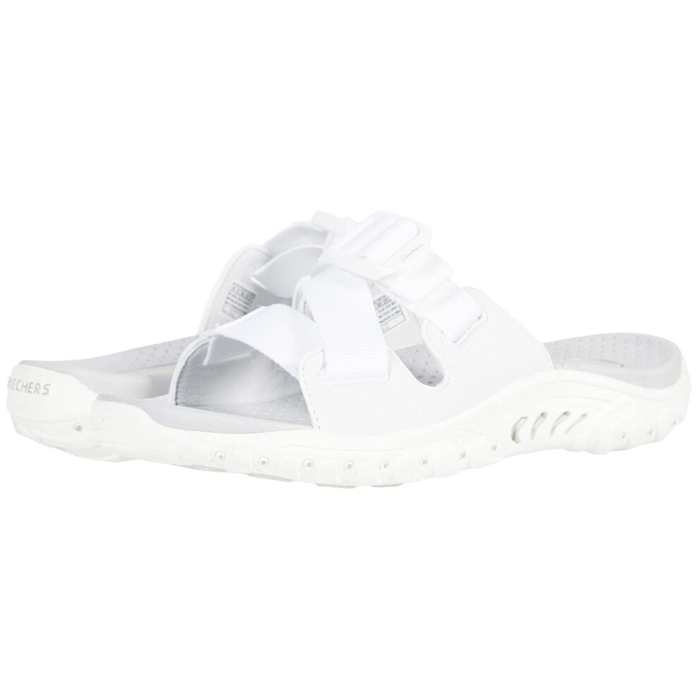 Skechers Women's Reggae-Better Alone Sport Sandal  White  11