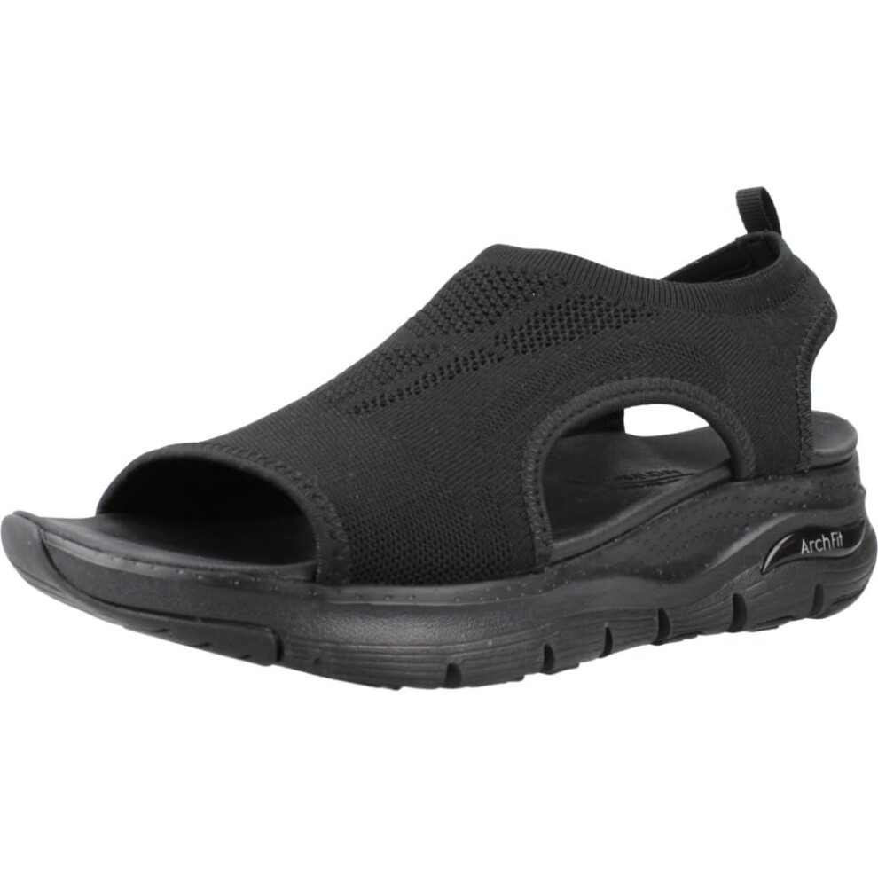 Skechers Arch Fit - City Catch Black/Black 9 B (M)