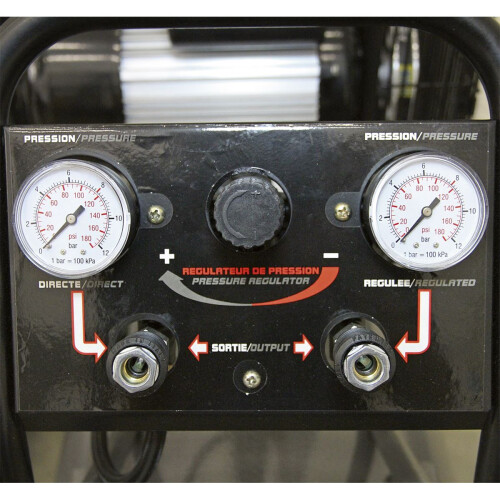 Sealey Sealey Premier 100L Belt Drive Air Compressor with Front Control Panel 3hp SAC3103B 1