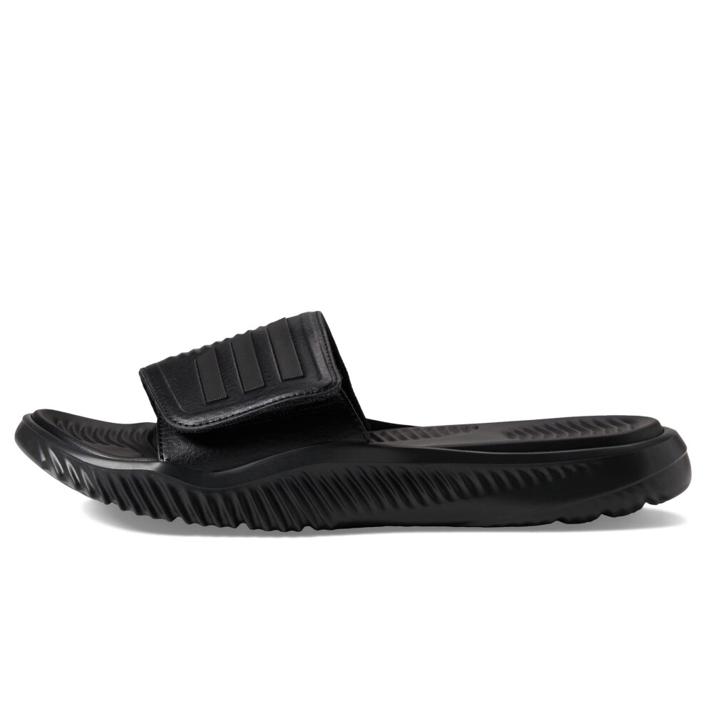 adidas Unisex Alphabounce 2.0 Slides Sandal  Black/Black/Black  14 US