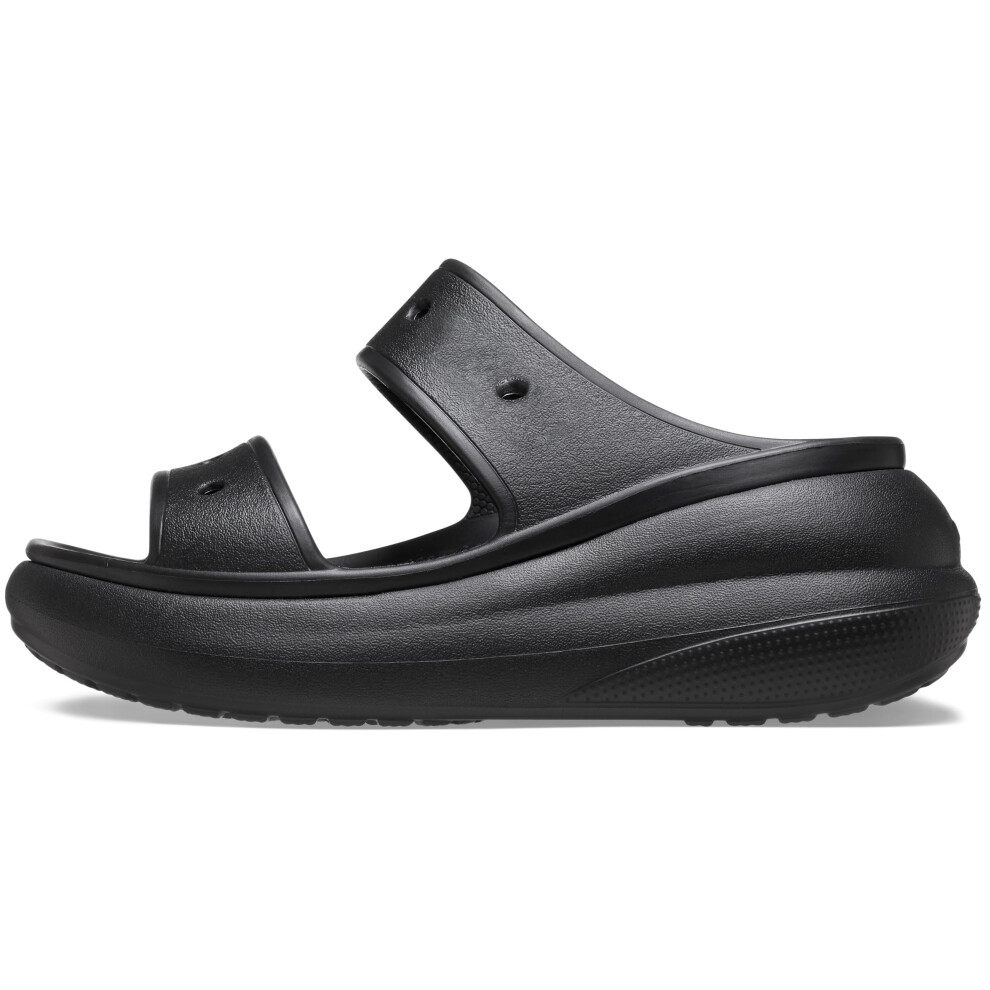 Crocs Unisex Crush Platform Sandals  Black  Numeric_11 US Men