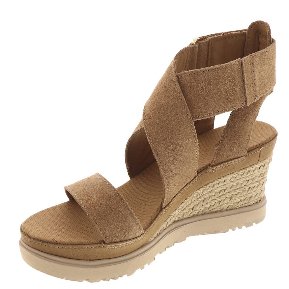 UGG Women's Ileana Ankle Sandal  Chestnut  10