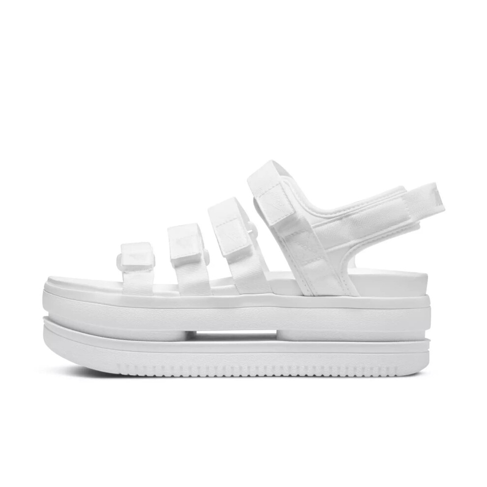 Nike Women's Icon Classic Sandal NA White/Pure Platinum-White (DH0224