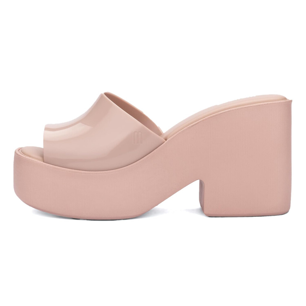 Melissa Posh Women's Platform Heal Sandal  Pink  10