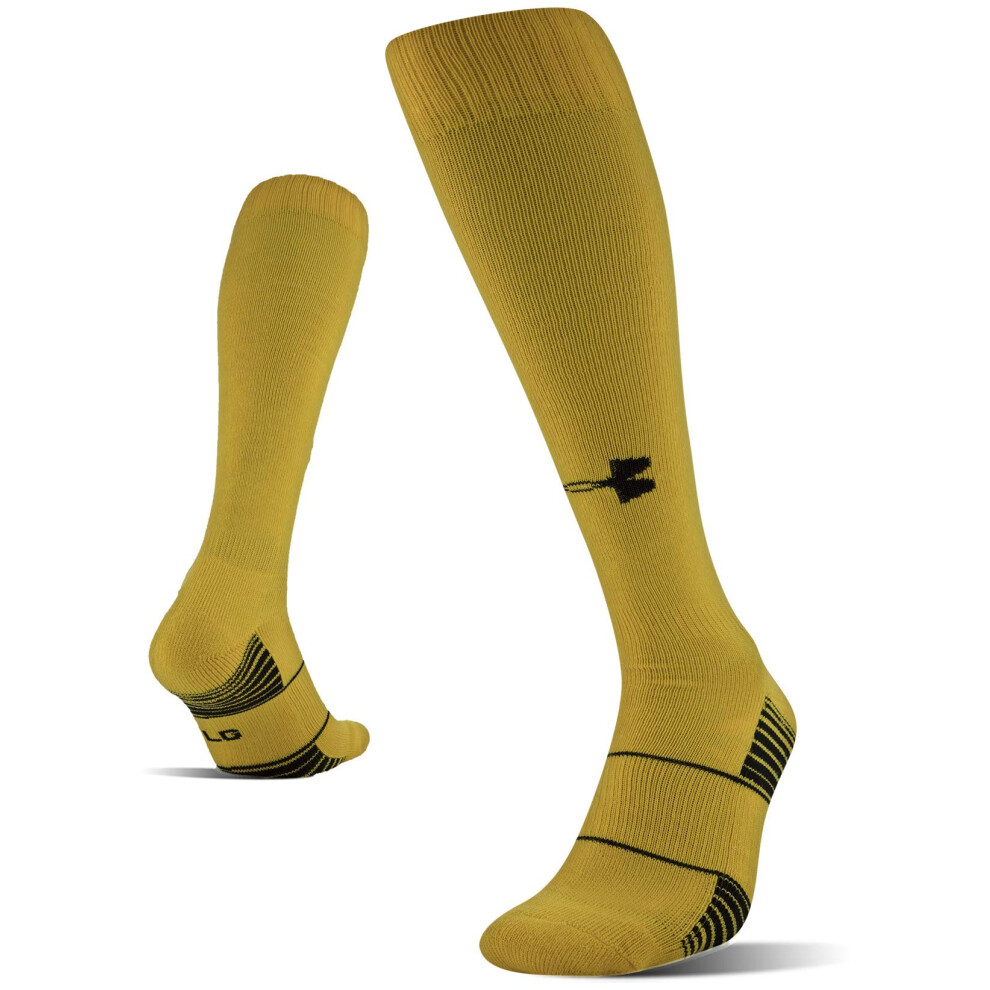 Under Armour Unisex UA Over-The-Calf Team Socks LG Yellow