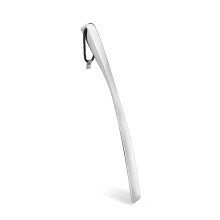 Umbra Slip Shoehorn: Ekstra-długi chromowany nakładacz do butów ułatwiający zakładanie, mniej pochylania i ból pleców (17,5 cala / 44,5 cm)