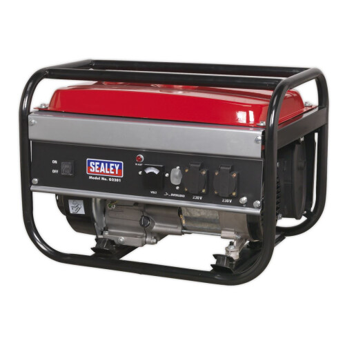 Sealey Sealey 2200W Generator 6.5hp 4-Stroke Engine 230V G2201 2