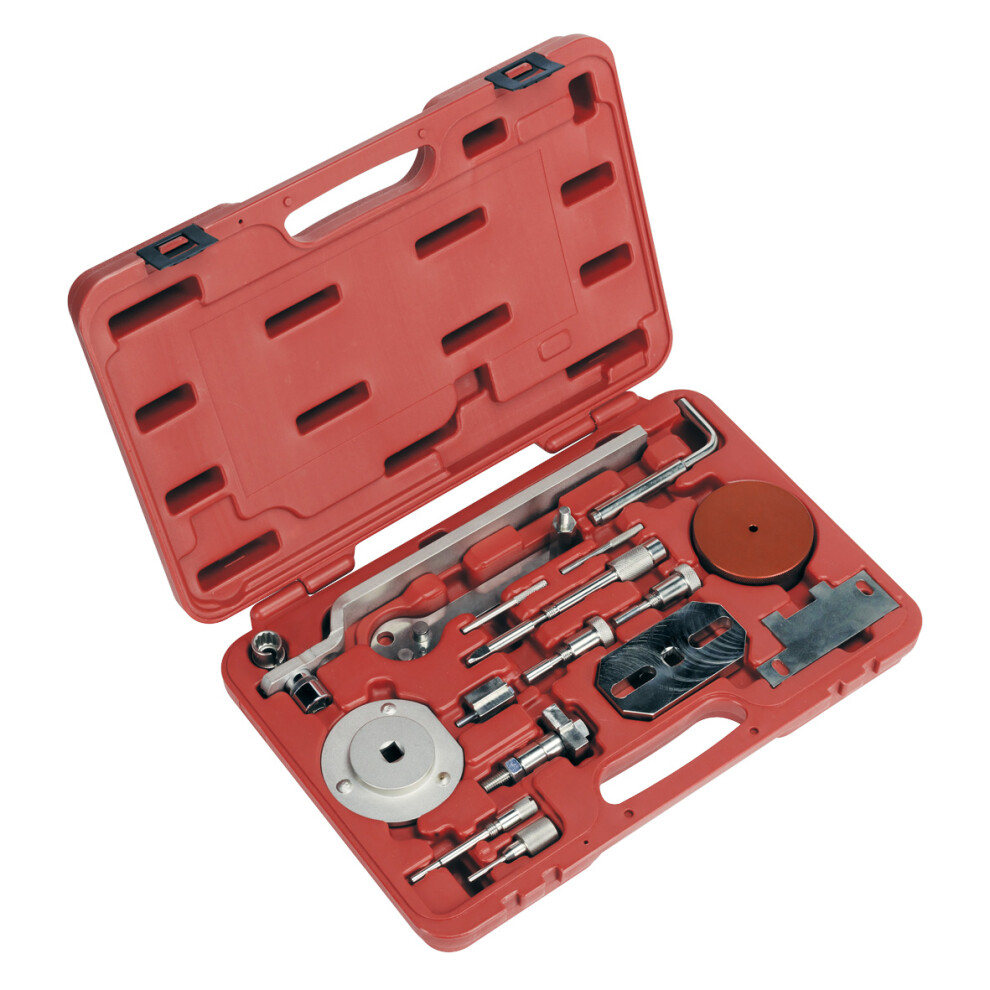 Sealey Diesel Engine Timing Tool Kit For Fiat, Ford, Iveco, Psa - 2.2D, 2.3D, 3.0D - Belt/Chain Drive Vse5036 5054630278105