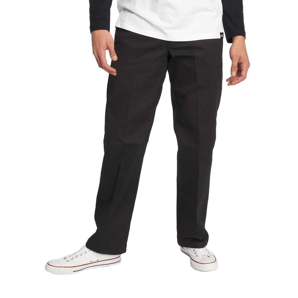 Dickies Slim Straight Work Trousers - Black - 30W 30L