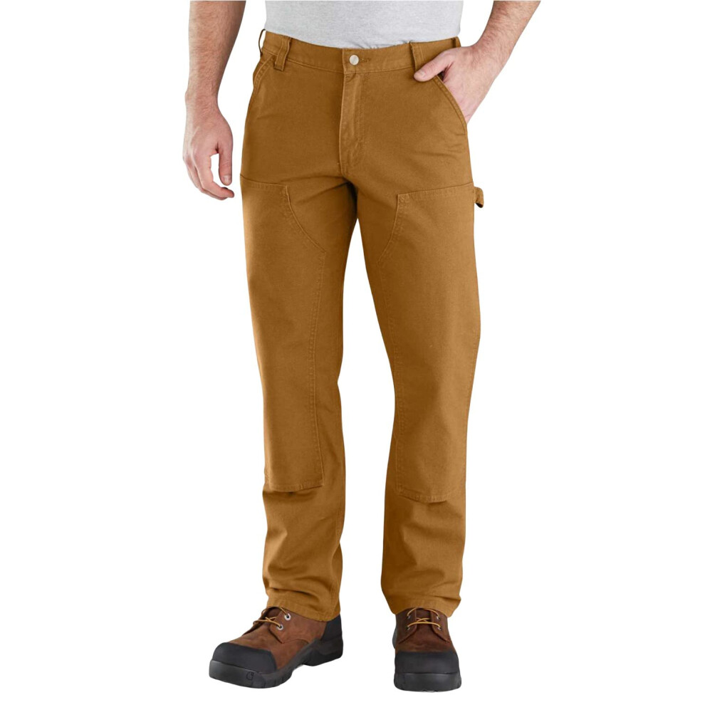 Carhartt Mens Rugged Flex Relaxed Fit Duck Double-Front Utility Work P