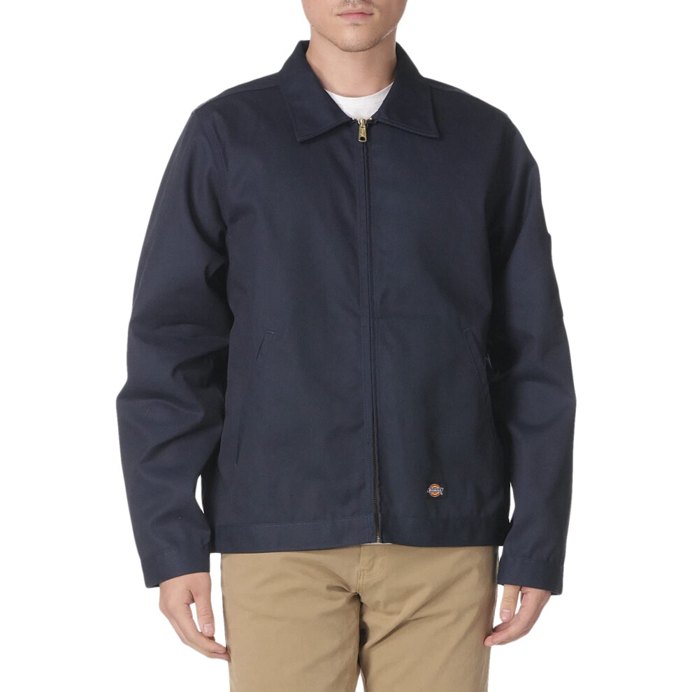 Dickies Men's Big & Tall Unlined Eisenhower Jacket  Blue