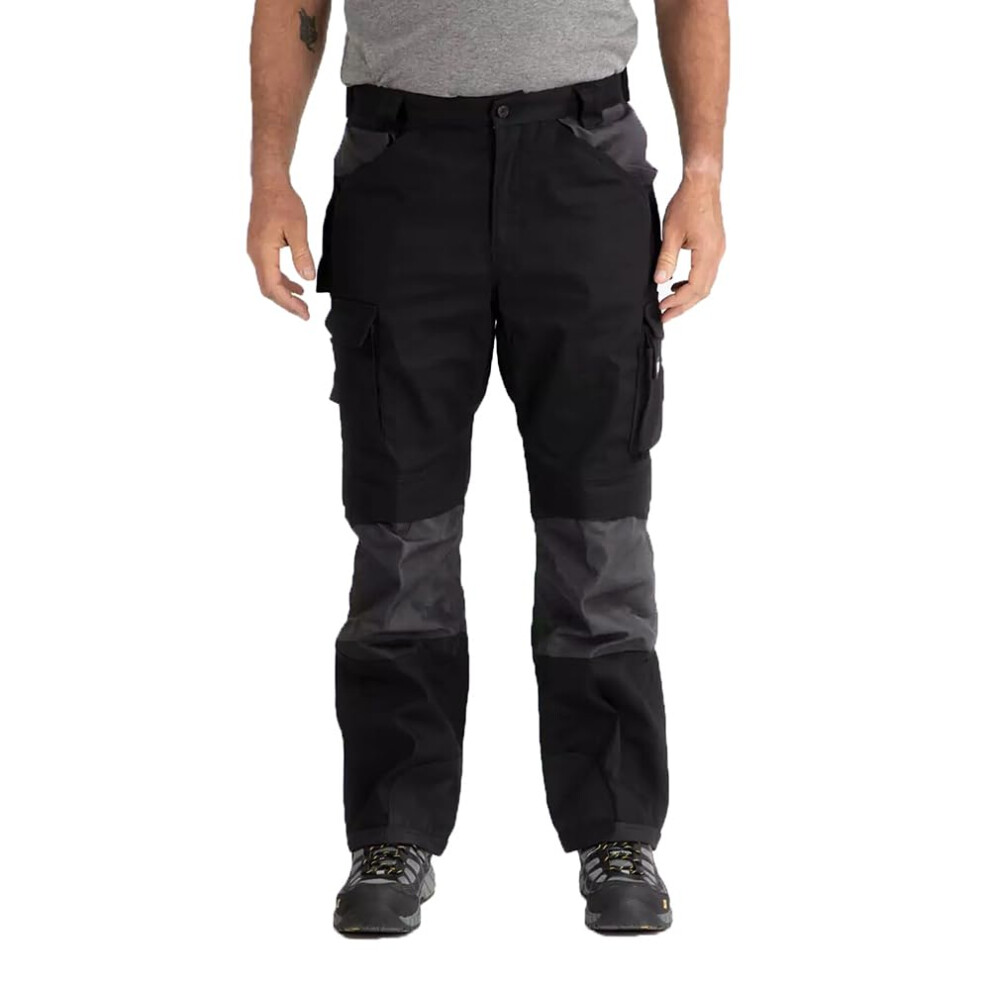 CAT Men's C172 Trademark Pant - 34W x 34L - Black Graphite