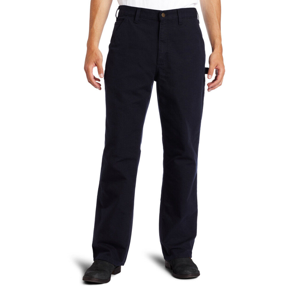 Carhartt Men's Washed Duck Work Dungaree Pant  Midnight  34W X 36L