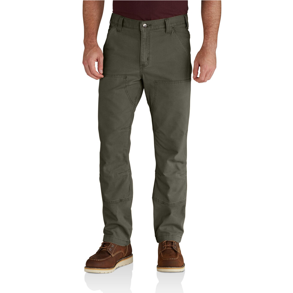 Carhartt Men's Rugged Flex Relaxed Fit Canvas Double-Front Utility Wor