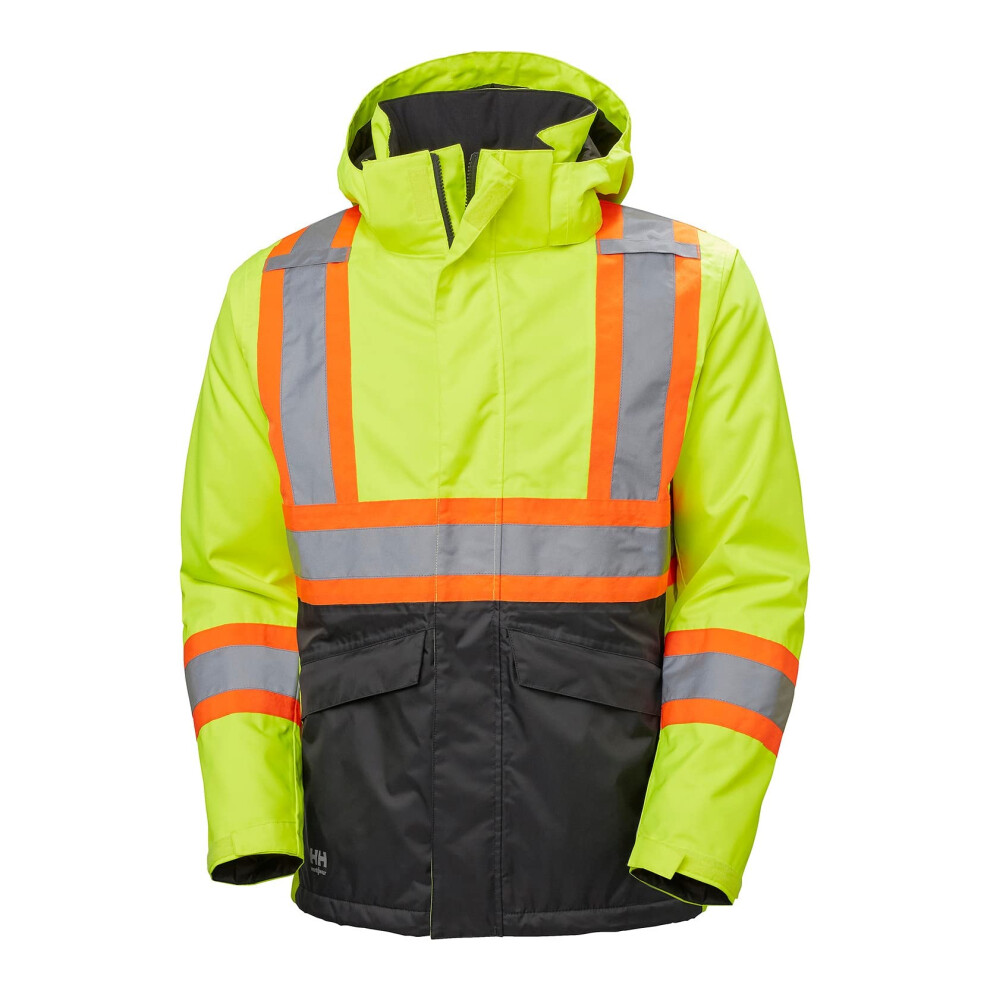 Helly-Hansen Men's Workwear Alta Winter Jacket Csa  Hi Vis Yellow/Ebon