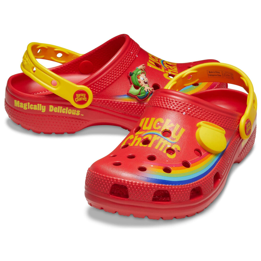 Crocs Unisex Men's and Women's Classic Lucky Charms Clog  Multicolor