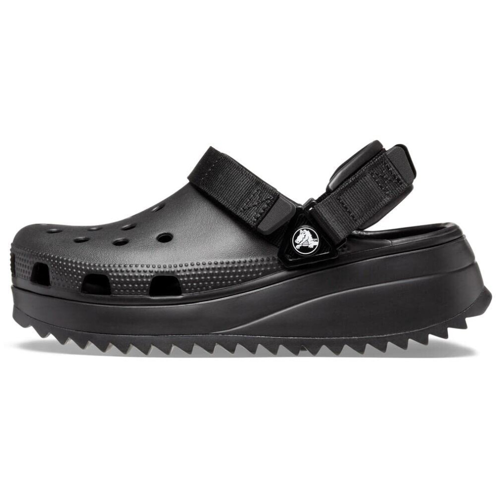 Crocs Unisex Classic Hiker Clogs Black  Numeric_4 US Men