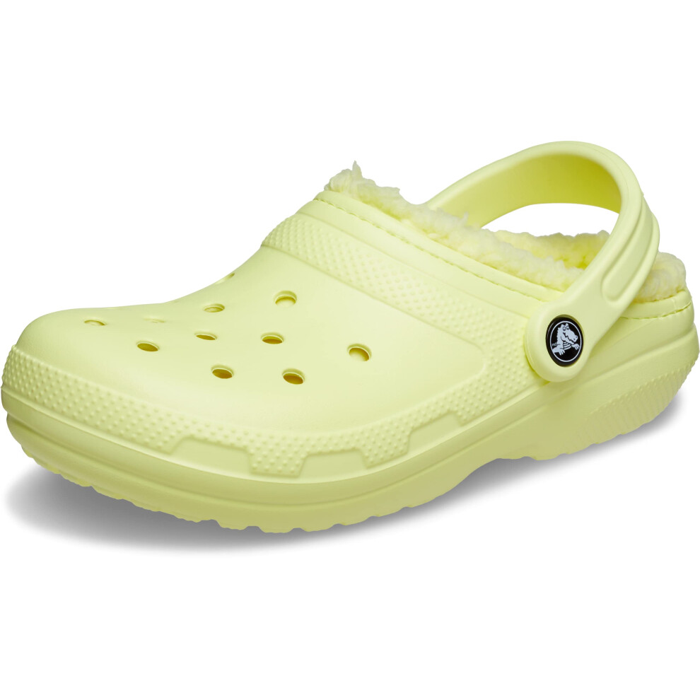 Crocs Unisex Classic Lined Clog Sulphur Men's 10  Women's 12 Medium