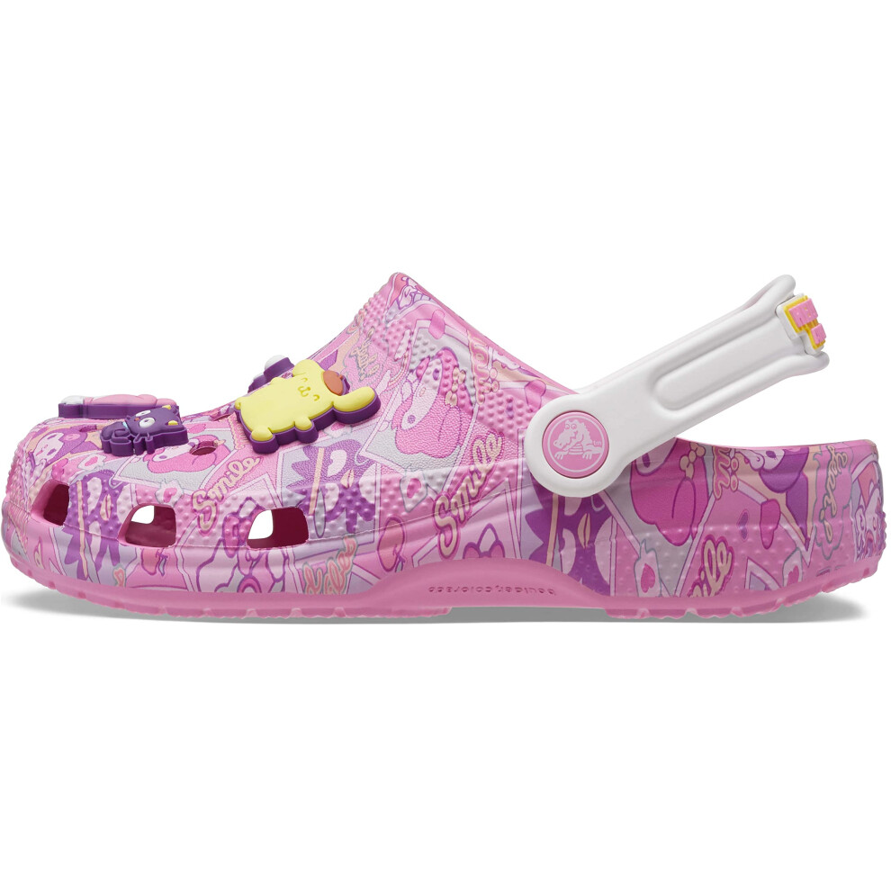 Crocs Unisex Classic Hello Kitty Clog  Pink  Numeric_9 US Men