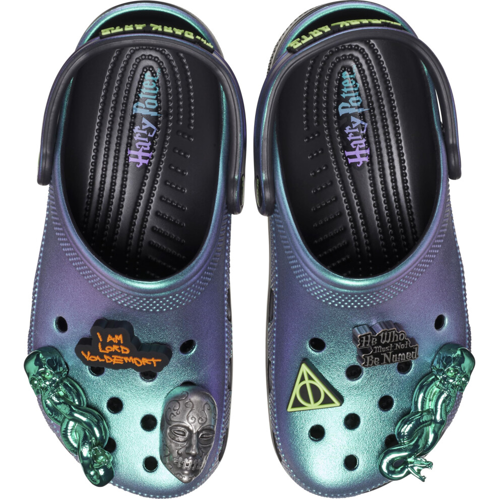 Crocs Unisex-Adult Classic Harry Potter Clogs  Black  14 Women/12 Men