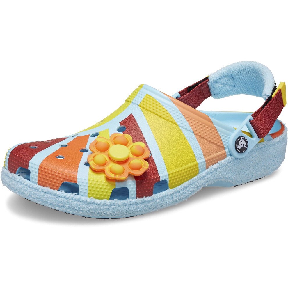 Crocs Unisex Classic Graphic Clog  Arctic/Multi  Numeric_6 US Men