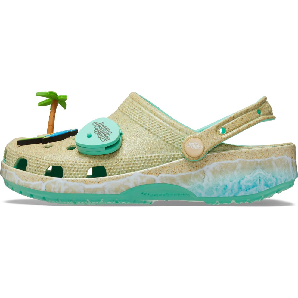 Crocs Unisex-Adult Classic Margaritaville Clog  Pistachio  8 Women/6 M