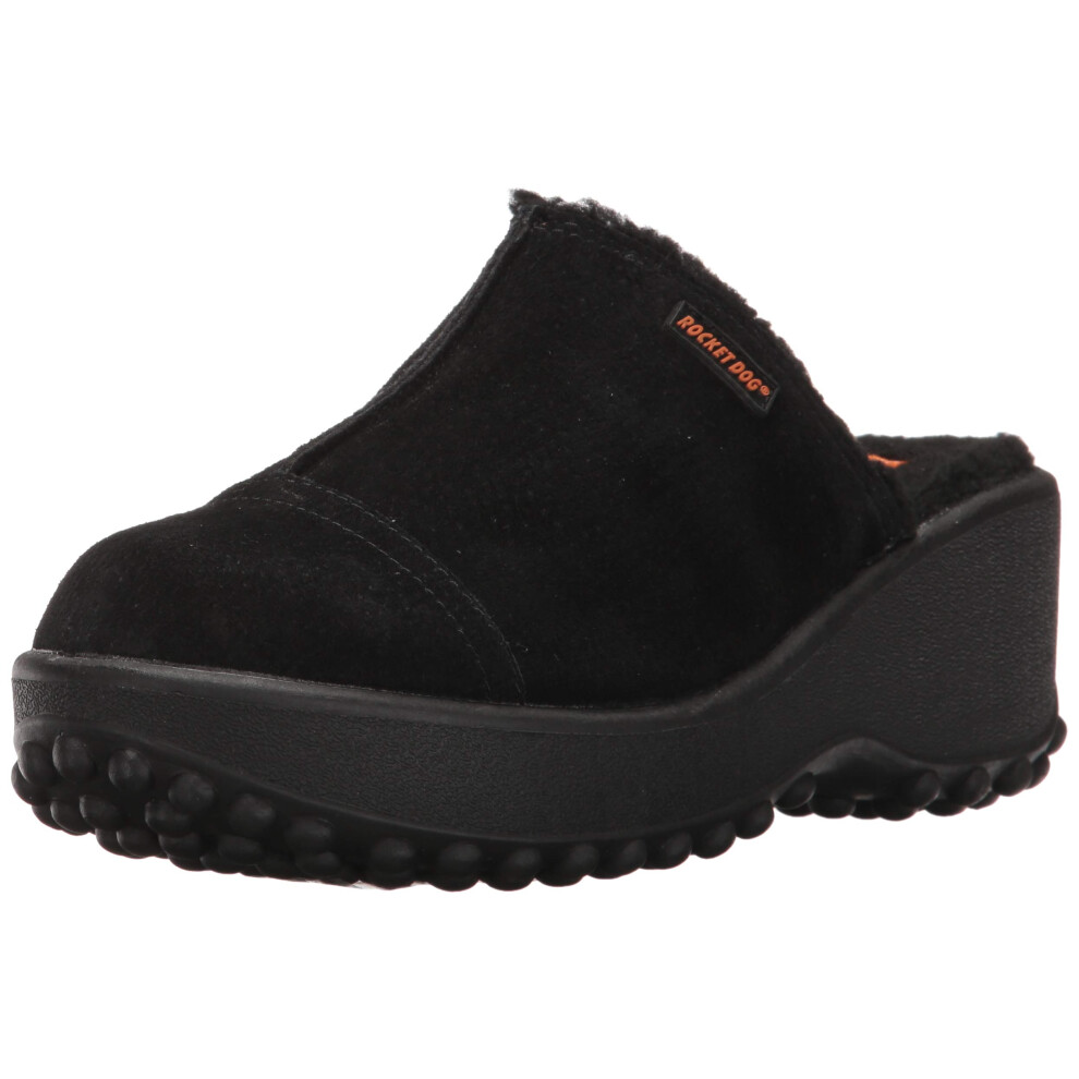 Rocket Dog Women's Frannb Mule  black  7 M US