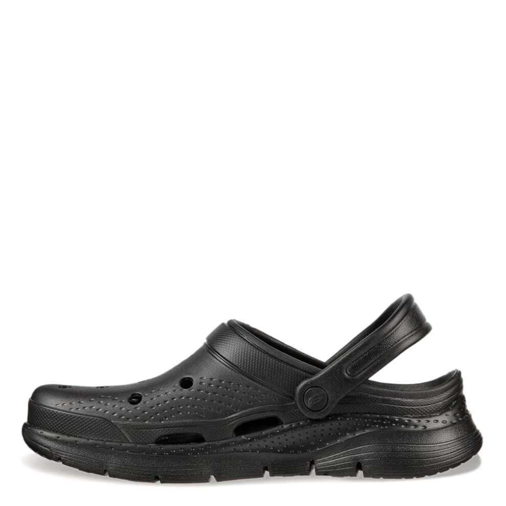 Skechers Men's Foamies Arch Fit-Valiant Clog  Black  11