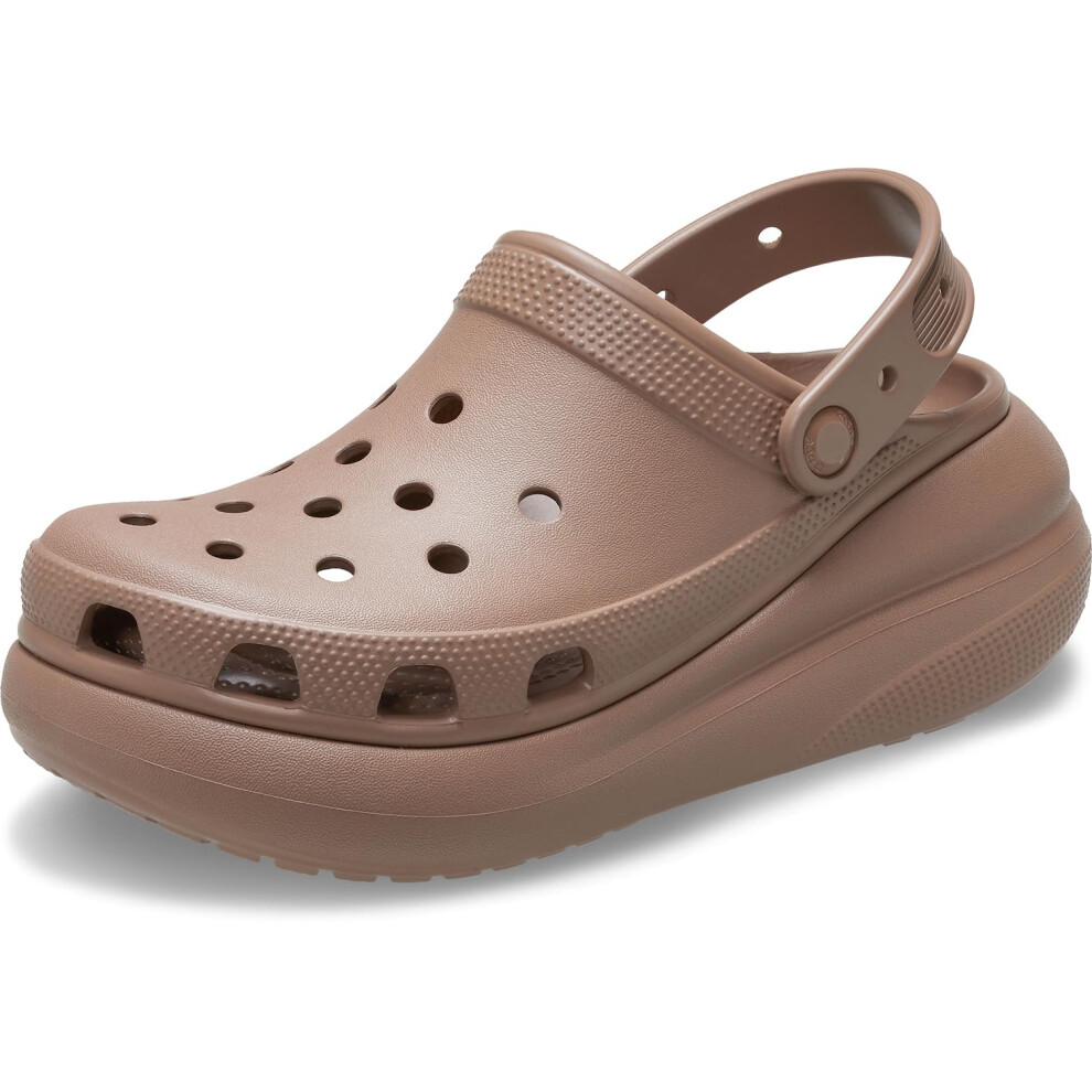 Crocs Unisex-Adult Crush Clog  Latte  5 Women/3 Men