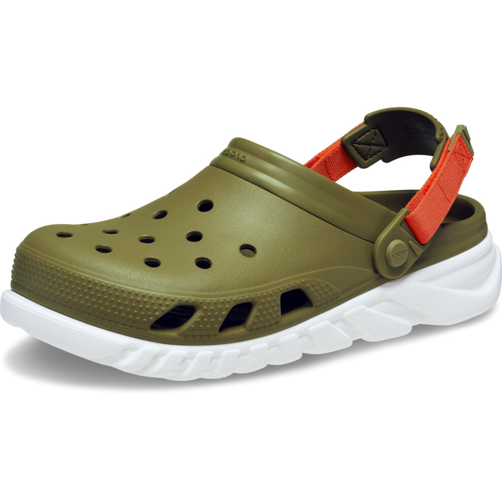 Crocs Unisex-Adult Duet Max II Clogs  Aloe  9 Men/11 Women