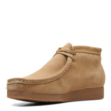 Clarks Men's Shacre Boot Ankle Dark Sand Suede 7 Wide