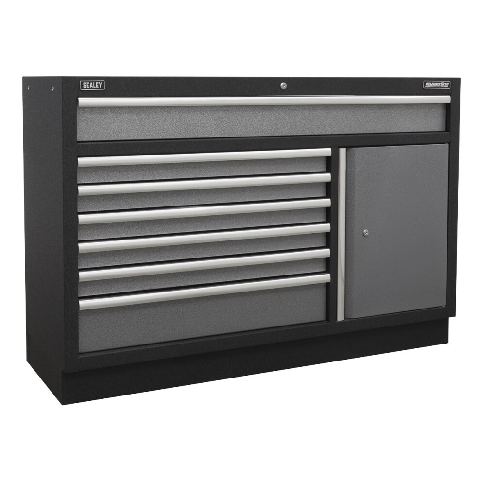 Sealey Superline PRO® Modular Floor Cabinet 7 Drawer 1360mm APMS64