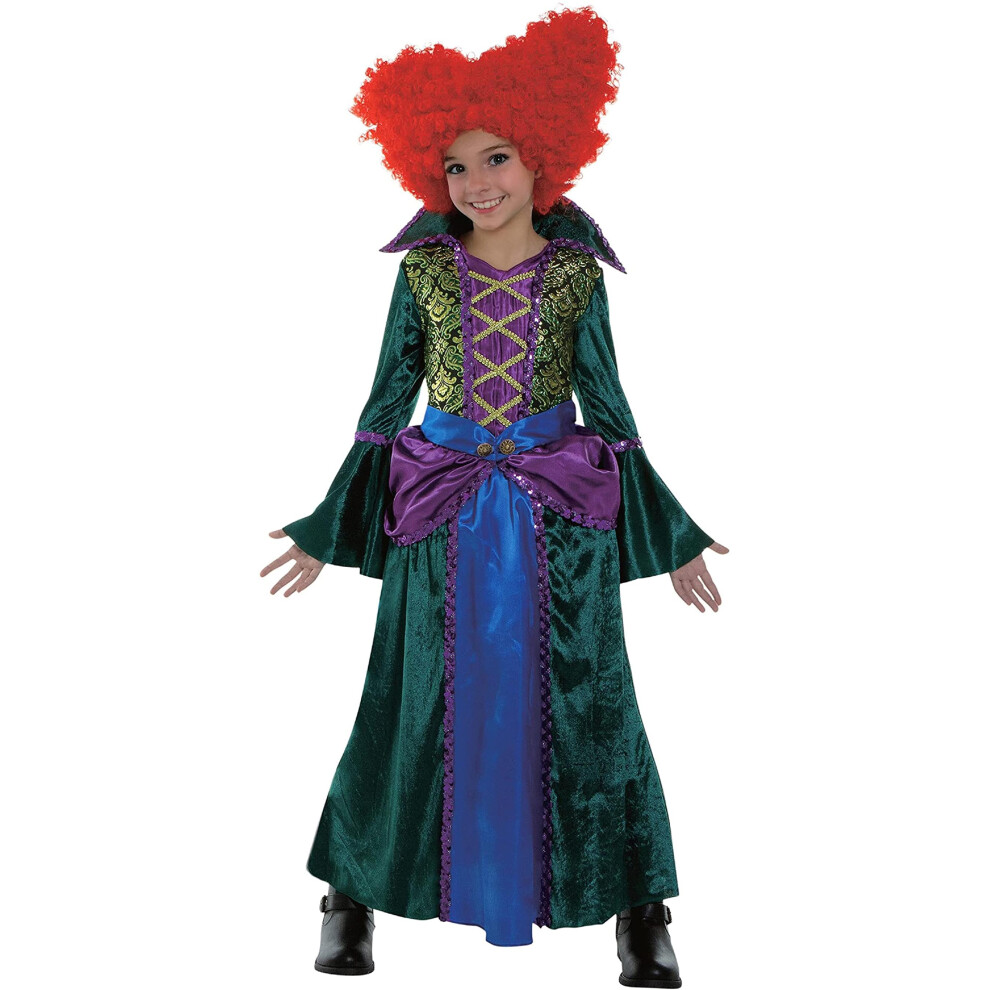 Salem Bossy Witch Hocus Pocus Inspiriertes Kinderkost M 4-6-image